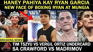 Ryan Garcia New Face Of Boxing,Haney Pahiya Pala, Tim Tzsyu Vs Vergil Ortiz UNDERCARD Kay Crawford