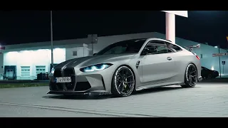 BMW M4 Competition Night City Cruising | 4K Movie