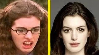 Anne Hathaway from 5 to 34 years old in 3 minutes!