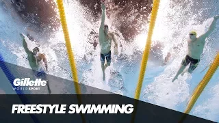 Mack Horton on Freestyle Swimming | Gillette World Sport
