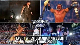 |Every WRESTLEMANIA Main Event Winners | All Wrestlemania Main Events |