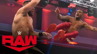 The Street Profits vs. Angel Garza & Austin Theory – WrestleMania Rematch: Raw, April 6, 2020