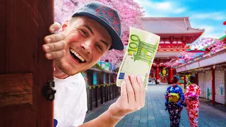 24 Stunden mit 100€ in Tokio 🇯🇵