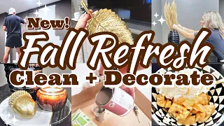 COZY FALL DECORATE WITH ME 2022  | FALL ROOM MAKEOVER 2022 | SAHM | HOMEMAKING MOTIVATION