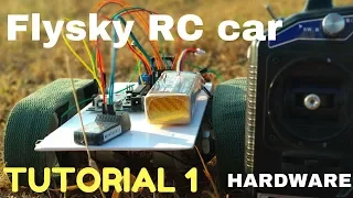 Flysky Controlled rc car using l298n motor driver (How to connect l298 to transmitter and receiver )