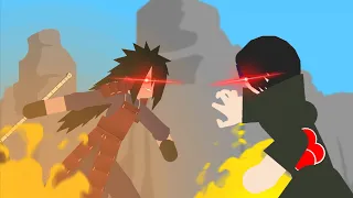 Itachi vs madara || collab entry (sticknodes)