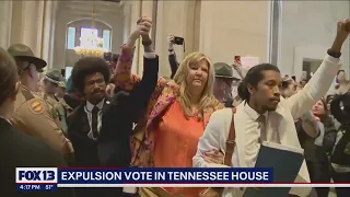 Tennessee House expels Democrat for gun-control protest