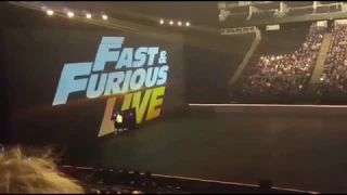 First Ever Fast & Furious Live Show in London O2 Arena With Vin Diesel