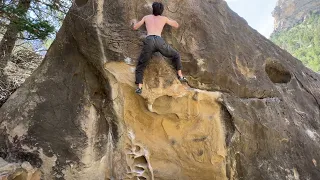 Tubesnake Boogie (7A+/V7) - Joes Valley