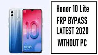 honor 10 lite frp bypass hry- lx1meb | frpfrp | Frp By Pass With Out PC 2022