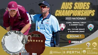 2023 Australian Sides Championships - Men’s Fours - Round 7 - QLD v NSW