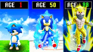 Surviving 99 YEARS As Sonic in GTA 5 RP