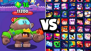 LOU STONE TROLL vs ALL BRAWLERS! WHO WILL SURVIVE IN THE SMALL ARENA? | With SUPER, STAR, GADGET!