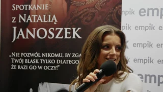 Natalia Janoszek-Spotkanie autorskie w Empik Bielsko-Biała 24.11.16