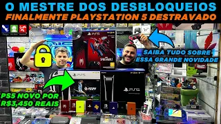 PLAYSTATION 5 DESTRAVADO, COM MAIS DE 25TB RODANDO PS4, SAIBA TUDO AQUI NA PEGA FILHO GAMES