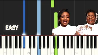 Shaddaï Ndombaxe - Pona Nga ft. Rosny Kayiba | EASY PIANO TUTORIAL BY Extreme Midi