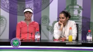 Martina Hingis & Sania Mirza Final Press Conference