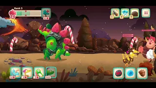 how to beat level 35 in Dino bash