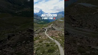 Unforgettable experience - e-bike tour near Zermatt, Switzerland 🇨🇭 #switzerland #mountainbike