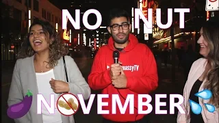 Girls on "No Nut November"