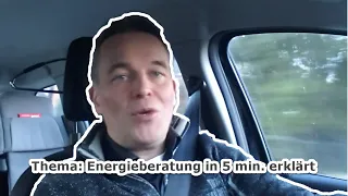 Nr. 010 Bonus-Video | Thema: Energieberatung in 5 min. erklärt | Gebäudeenergieberater gibt Auskunft