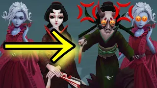 Identity V Blood Queen and Geisha Angry