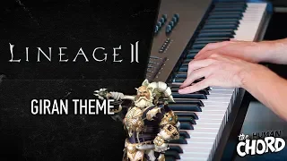 Lineage 2 - Giran theme (Piano cover + Sheet music)