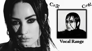 DEMI LOVATO | "REVAMPED" - Vocal Range!! (C#3 - C#6)