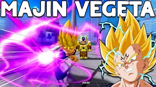 They Added MAJIN MASTERY to VEGETA in Z Battlegrounds ROBLOX