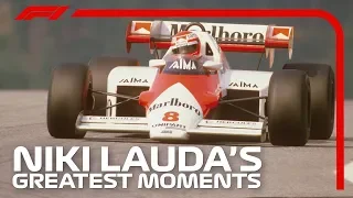 Niki Lauda - His Greatest F1 Moments