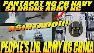 Actual test firing ng asintadong armas ng Shaldag patrol boat ng PH Navy natin, drones walang kawala