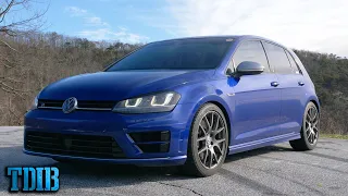 Modified MK7 Volkswagen Golf R Review! The Overlooked Baby Audi Hot Hatch?