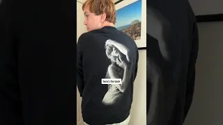 BLACK TTPD CREWNECK UNBOXING - The Tortured Poets Department (Taylor Swift)  | #Shorts