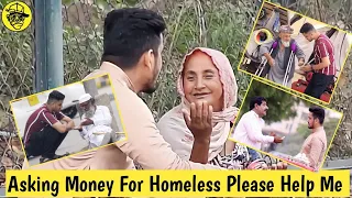 Asks Strangers And Homeless For Money,Then Giving Them 100x What They Gave Him#Emotional