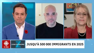 Zone économie | Jusqu'à 500 000 immigrants au Canada d'ici 2025?