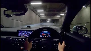 【Test Drive】2019 New Mercedes-Benz A-Class A180 FF - POV Night Drive