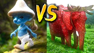 smurf cat or strawberry elephant?