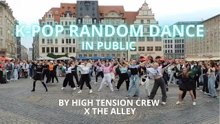 K-POP RANDOM DANCE GAME in public PART 1/2 JULY 2022 in Germany, Leipzig Markt