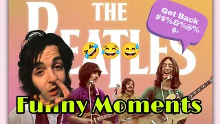 The Beatles Funny Moments | Get Back