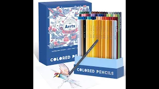 Product Testing the ARRTX 72 Box of Colored Pencils