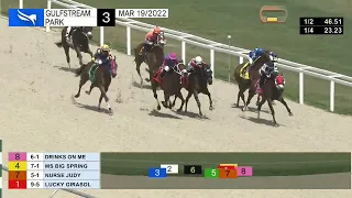 Gulfstream Park Carrera 3 - 19 de Marzo 2022