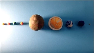Fun science activity: How to make a play dough solar system