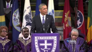 President Obama delivers Eulogy – FULL VIDEO (C-SPAN)