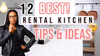 12 Tips and Ideas to Upgrade Your Small Ugly Apartment Kitchen | Hacks