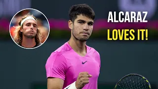 Carlos Alcaraz LOVES To Destroy Tsitsipas With Drop Shots...