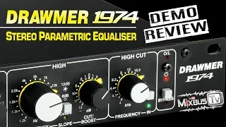 Drawmer 1974 Best Analog EQ Under $1000? Mix & Mastering Parametric Equalizer