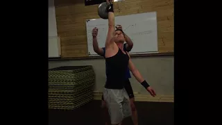 TurkishGetUp with 36kg Kettlebell