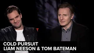 Liam Neeson & Tom Bateman | 'Cold Pursuit' Interviews | Extra Butter