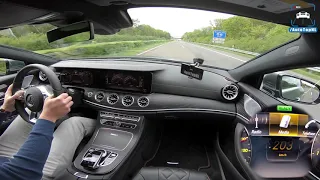 2019 Mercedes Benz CLS 450 4Matic TOP SPEED on AUTOBAHN by AutoTopNL