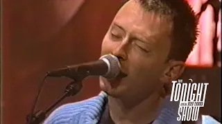 Radiohead - Electioneering Live on The Tonight Show with Jay Leno 1997